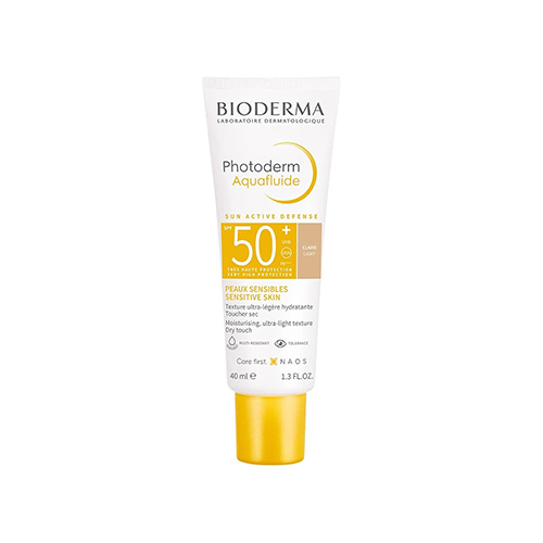 فلوئید ضد آفتاب رنگی بایودرما مدل Photoderm Clair Light SPF50 حجم 40 میلی‌لیتر