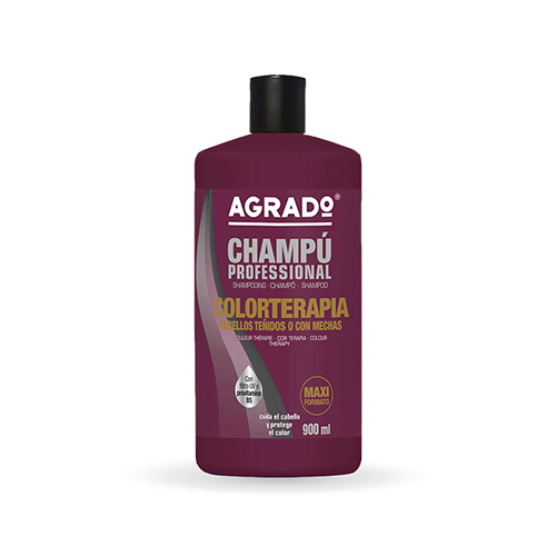 شامپو مدل colorterapia موی رنگ شده آگرادو 900 میلی لیتر