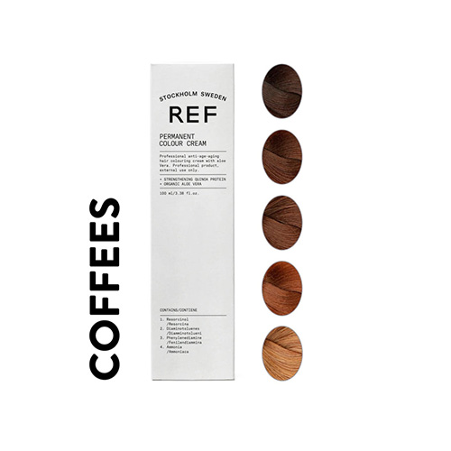 رنگ مو گروه ترکیبی Coffees ( 5.036 تا 9.035 ) رف