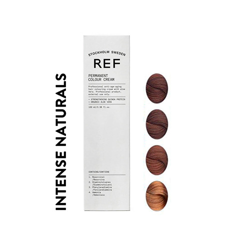 رنگ مو گروه طبیعی اینتنس ( 5.00 تا 8.00 ) رف